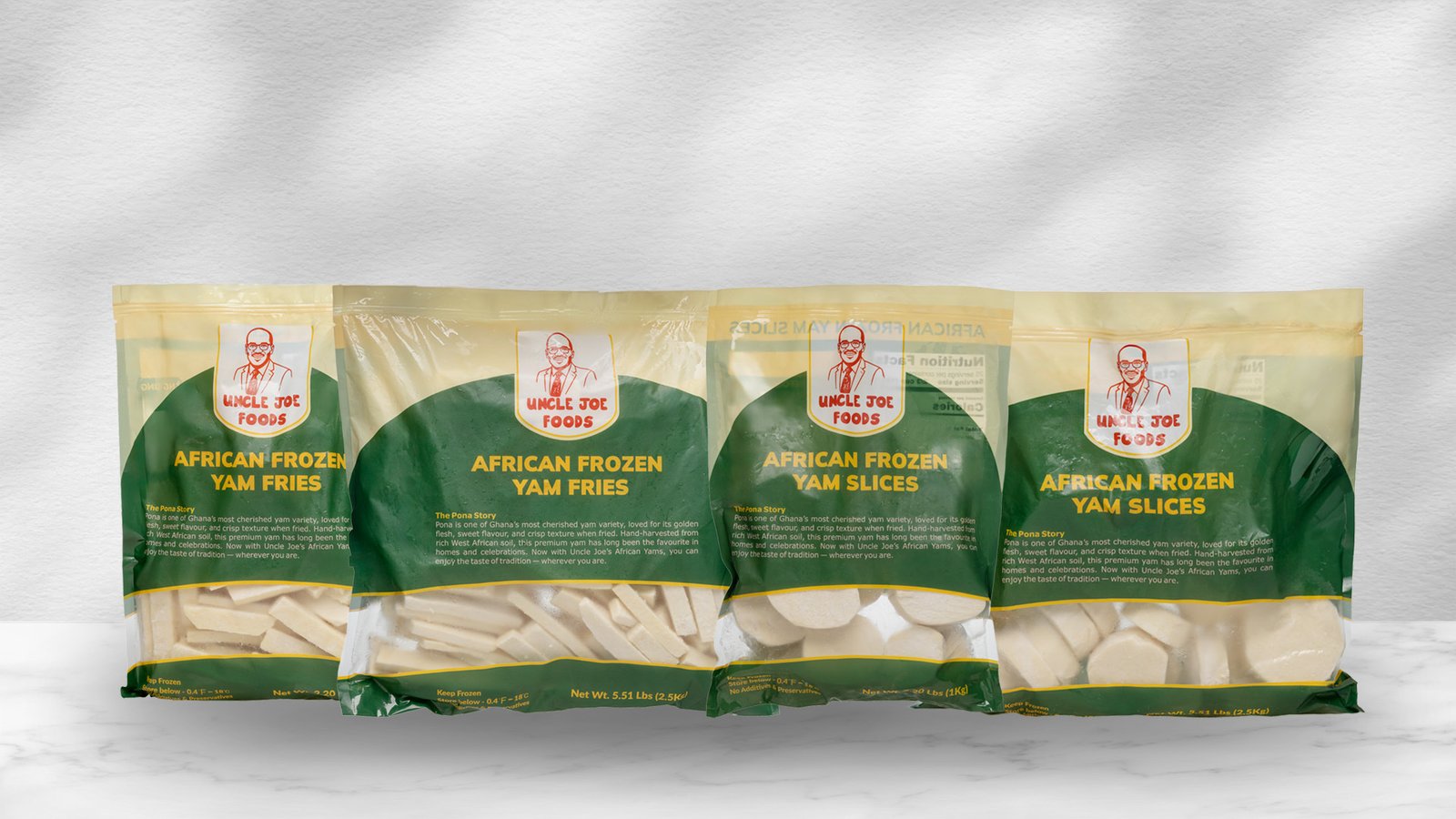 Uncle Joe Foods hero banner