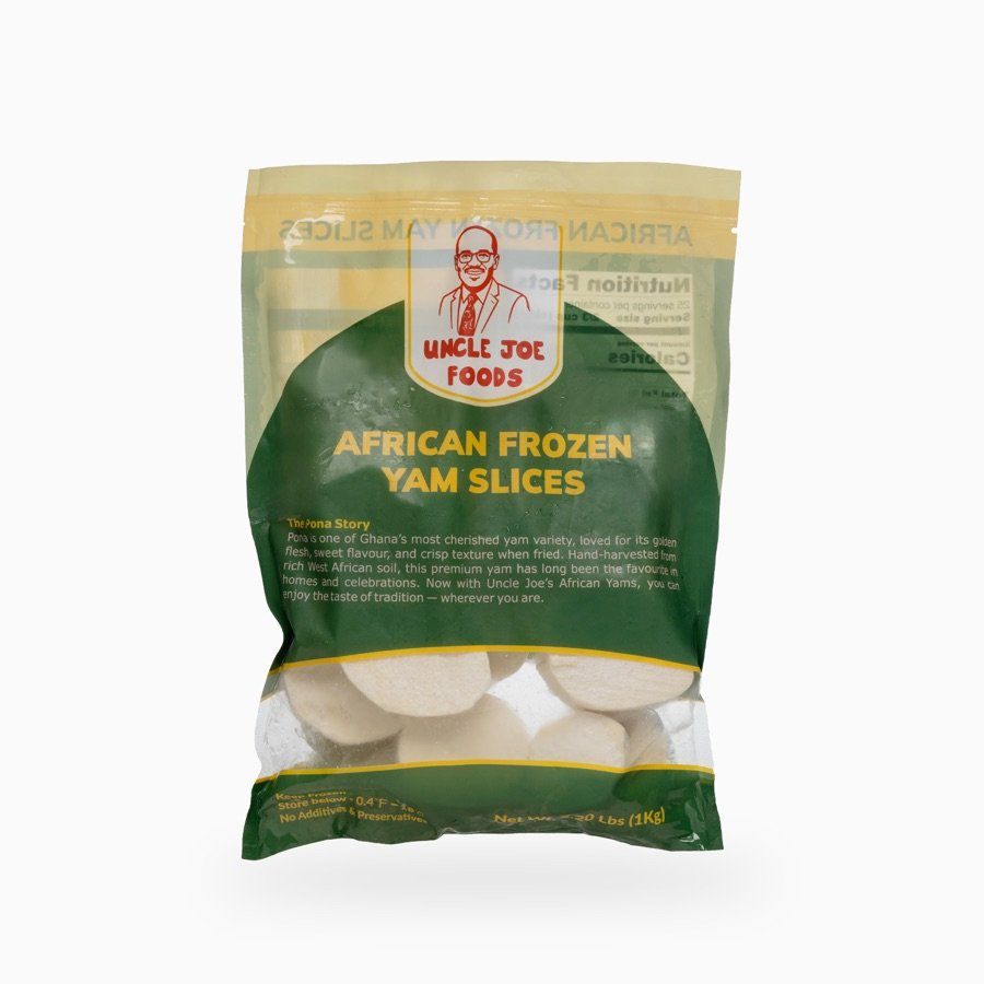 African Yam Slices 1kg